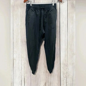 Men’s Nike charcoal gray Joggers with drawstring embroidered check mark size M